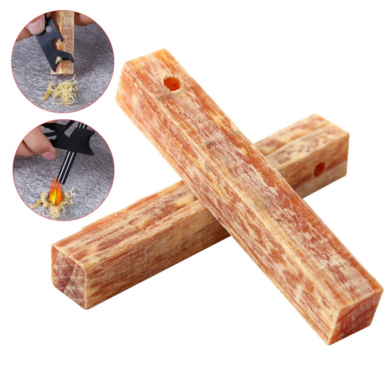 Magnesium Fire Starter - Équipement d'incendie 1/2 pièces, outils de