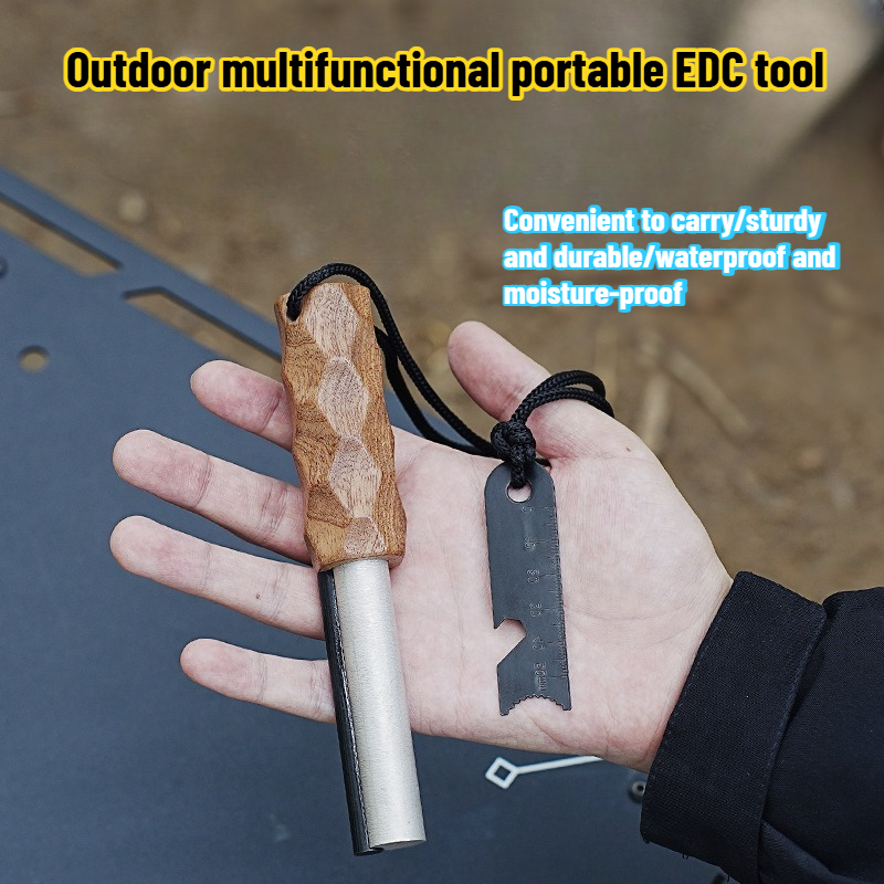 Magnesium Fire Starter - Shabili Outil de survie en silex